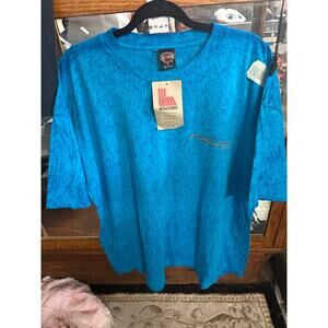 Harley Davidson Racing Hand Dyed NWT and Stickers